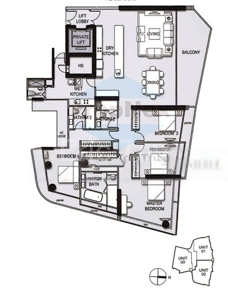 4 Bed Condo for Sale in  Grange Infinite - Image 13